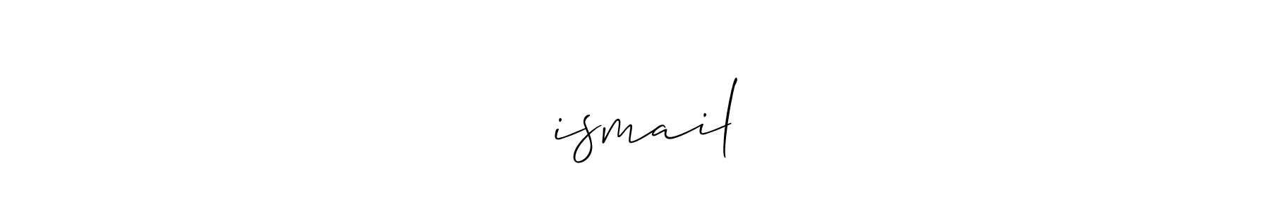 It looks lik you need a new signature style for name ✌️ismail✌️. Design unique handwritten (Allison_Script) signature with our free signature maker in just a few clicks. ✌️ismail✌️ signature style 2 images and pictures png