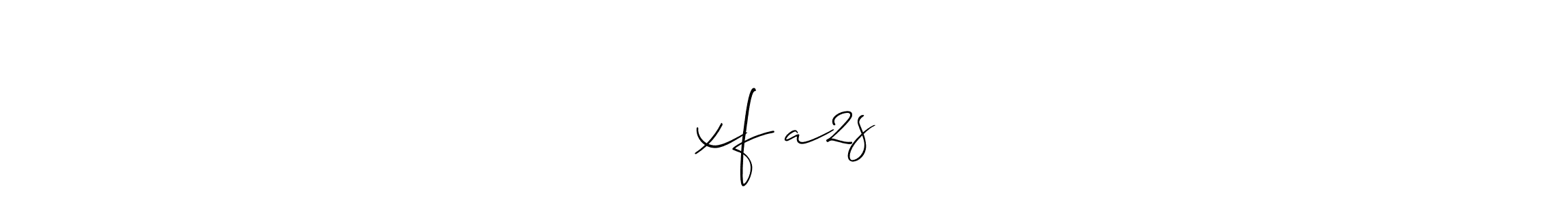 Make a beautiful signature design for name ✩⇨xf⇨a2s⇨☂️. With this signature (Allison_Script) style, you can create a handwritten signature for free. ✩⇨xf⇨a2s⇨☂️ signature style 2 images and pictures png