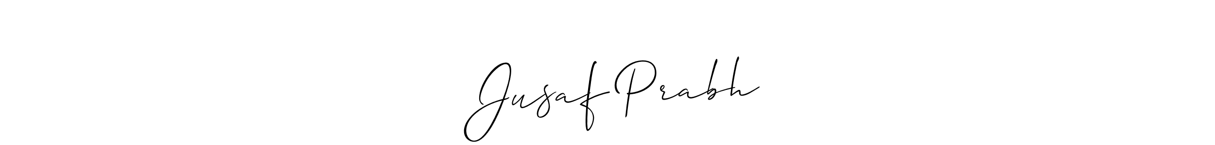 Use a signature maker to create a handwritten signature online. With this signature software, you can design (Allison_Script) your own signature for name ❤️ Jusaf Prabh ❤️. ❤️ Jusaf Prabh ❤️ signature style 2 images and pictures png