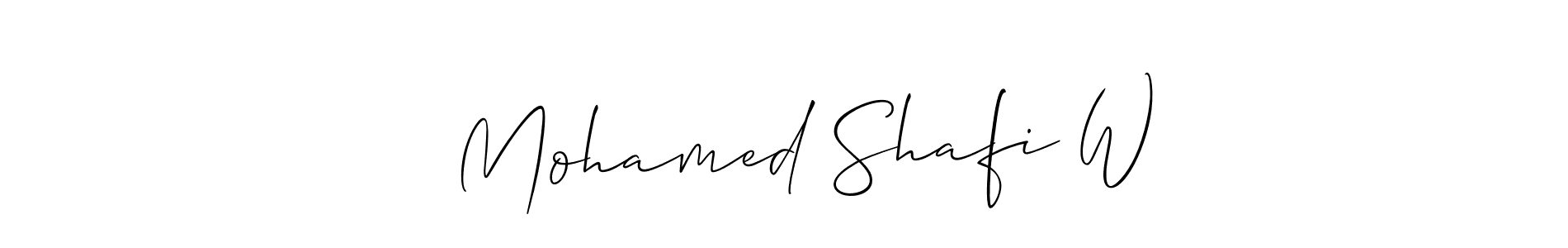 You can use this online signature creator to create a handwritten signature for the name ❤ Mohamed Shafi W. This is the best online autograph maker. ❤ Mohamed Shafi W signature style 2 images and pictures png