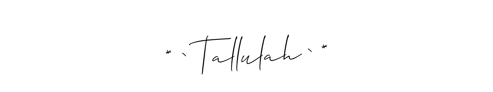 89+ * ` Tallulah ` * Name Signature Style Ideas | Get Name Signature