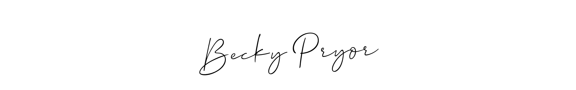 How to Draw     Becky Pryor     signature style? Allison_Script is a latest design signature styles for name     Becky Pryor    .     Becky Pryor     signature style 2 images and pictures png
