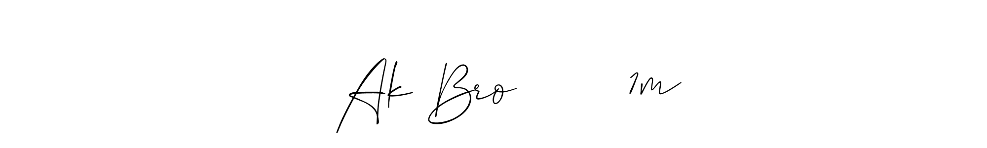Make a beautiful signature design for name    Ak Bro        1m . Use this online signature maker to create a handwritten signature for free.    Ak Bro        1m  signature style 2 images and pictures png