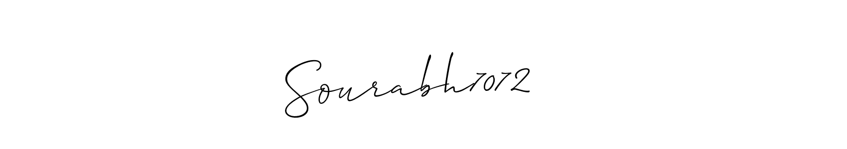 Check out images of Autograph of   Sourabh7072     name. Actor   Sourabh7072     Signature Style. Allison_Script is a professional sign style online.   Sourabh7072     signature style 2 images and pictures png