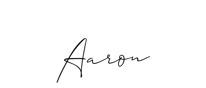 Also You can easily find your signature by using the search form. We will create  Aaron  name handwritten signature images for you free of cost using Allison_Script sign style.  Aaron  signature style 2 images and pictures png