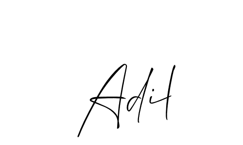 See photos of  Adil official signature by Spectra . Check more albums & portfolios. Read reviews & check more about Allison_Script font.  Adil signature style 2 images and pictures png