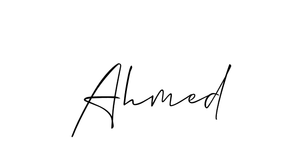 Make a beautiful signature design for name  Ahmed. Use this online signature maker to create a handwritten signature for free.  Ahmed signature style 2 images and pictures png