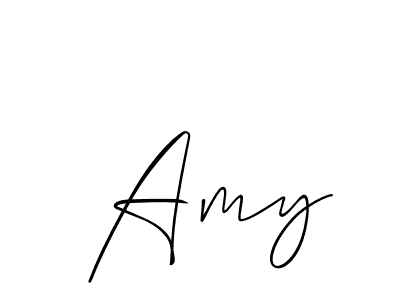 Best and Professional Signature Style for  Amy. Allison_Script Best Signature Style Collection.  Amy signature style 2 images and pictures png