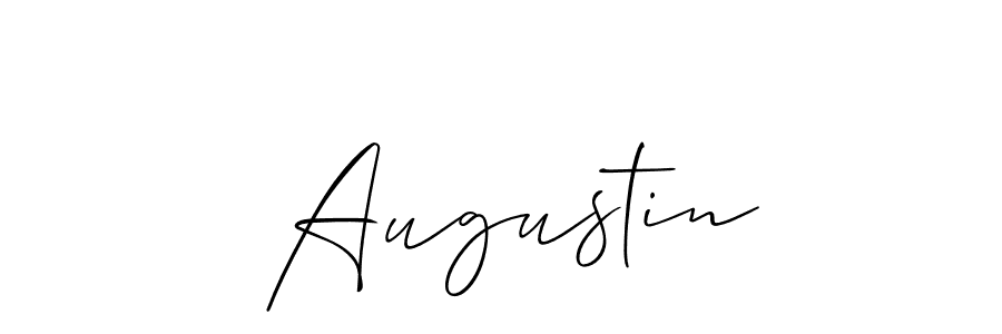 Also we have  Augustin name is the best signature style. Create professional handwritten signature collection using Allison_Script autograph style.  Augustin signature style 2 images and pictures png