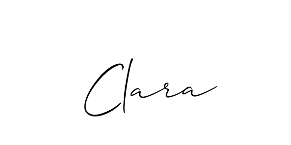 You can use this online signature creator to create a handwritten signature for the name  Clara. This is the best online autograph maker.  Clara signature style 2 images and pictures png