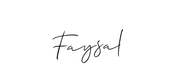 Check out images of Autograph of  Faysal name. Actor  Faysal Signature Style. Allison_Script is a professional sign style online.  Faysal signature style 2 images and pictures png