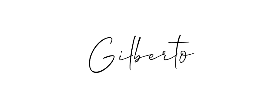 Check out images of Autograph of  Gilberto name. Actor  Gilberto Signature Style. Allison_Script is a professional sign style online.  Gilberto signature style 2 images and pictures png