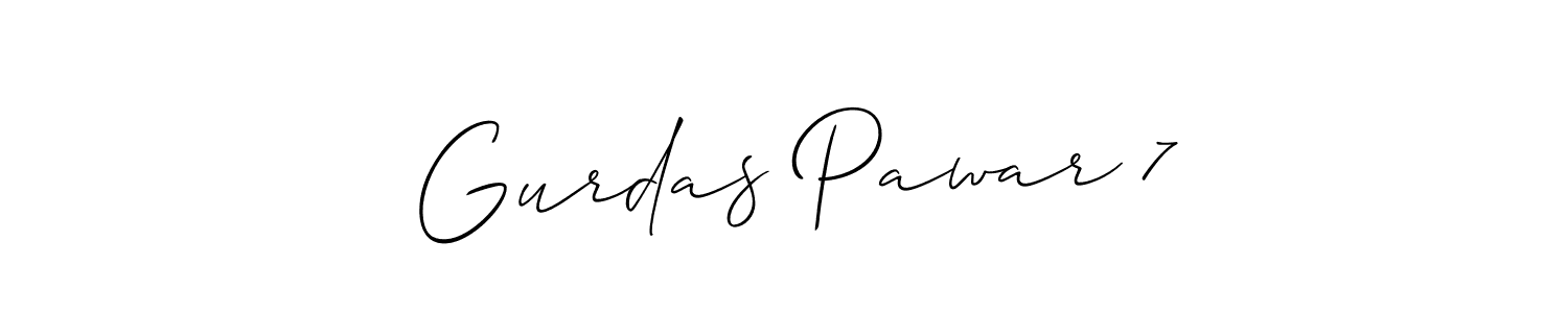 Best and Professional Signature Style for  Gurdas Pawar 7. Allison_Script Best Signature Style Collection.  Gurdas Pawar 7 signature style 2 images and pictures png