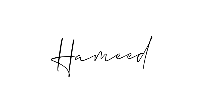 if you are searching for the best signature style for your name  Hameed. so please give up your signature search. here we have designed multiple signature styles  using Allison_Script.  Hameed signature style 2 images and pictures png