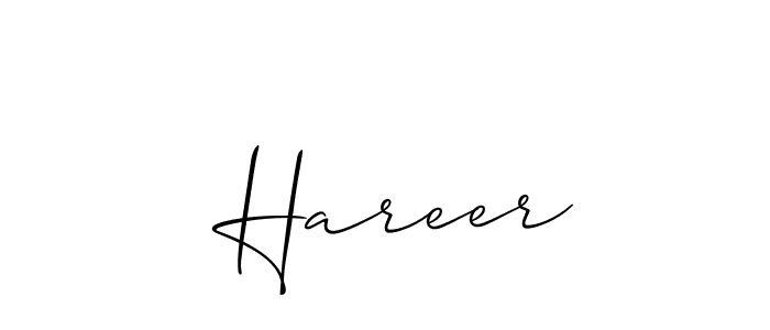 Here are the top 10 professional signature styles for the name  Hareer. These are the best autograph styles you can use for your name.  Hareer signature style 2 images and pictures png