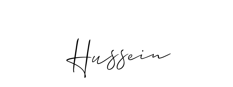 Best and Professional Signature Style for  Hussein. Allison_Script Best Signature Style Collection.  Hussein signature style 2 images and pictures png