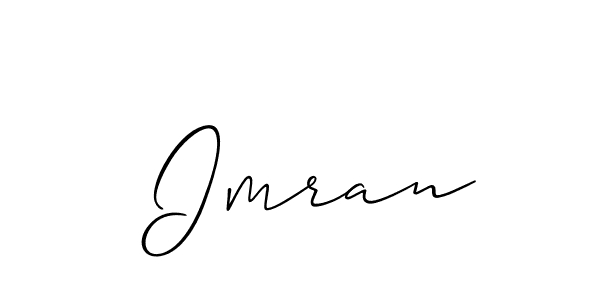 You should practise on your own different ways (Allison_Script) to write your name ( Imran) in signature. don't let someone else do it for you.  Imran signature style 2 images and pictures png