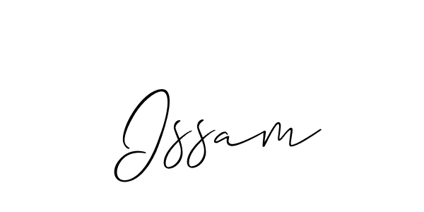 Make a beautiful signature design for name  Issam. Use this online signature maker to create a handwritten signature for free.  Issam signature style 2 images and pictures png