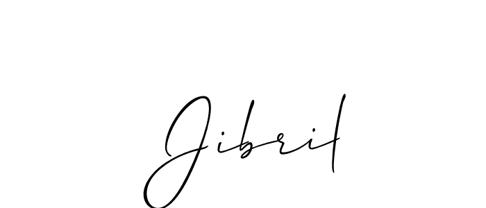 Check out images of Autograph of  Jibril name. Actor  Jibril Signature Style. Allison_Script is a professional sign style online.  Jibril signature style 2 images and pictures png