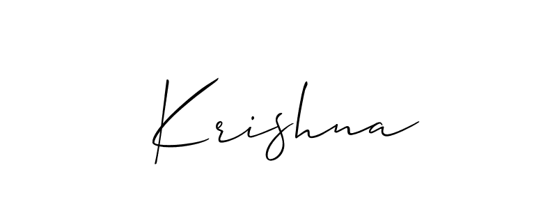 How to make  Krishna name signature. Use Allison_Script style for creating short signs online. This is the latest handwritten sign.  Krishna signature style 2 images and pictures png