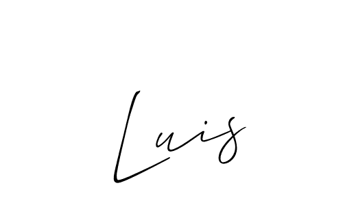 Similarly Allison_Script is the best handwritten signature design. Signature creator online .You can use it as an online autograph creator for name  Luis.  Luis signature style 2 images and pictures png