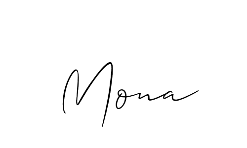 Check out images of Autograph of  Mona name. Actor  Mona Signature Style. Allison_Script is a professional sign style online.  Mona signature style 2 images and pictures png