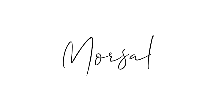 You can use this online signature creator to create a handwritten signature for the name  Morsal. This is the best online autograph maker.  Morsal signature style 2 images and pictures png