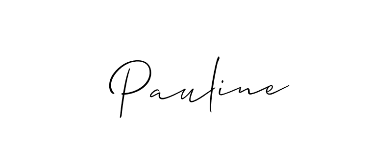 Make a beautiful signature design for name  Pauline. Use this online signature maker to create a handwritten signature for free.  Pauline signature style 2 images and pictures png