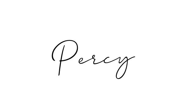 Allison_Script is a professional signature style that is perfect for those who want to add a touch of class to their signature. It is also a great choice for those who want to make their signature more unique. Get  Percy name to fancy signature for free.  Percy signature style 2 images and pictures png