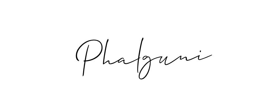 The best way (Allison_Script) to make a short signature is to pick only two or three words in your name. The name  Phalguni include a total of six letters. For converting this name.  Phalguni signature style 2 images and pictures png