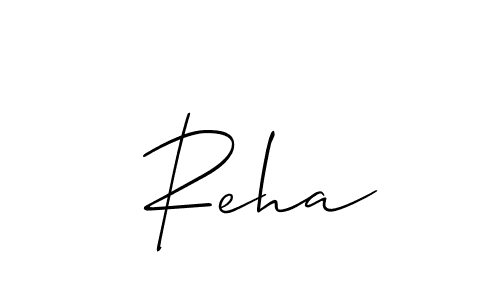 You can use this online signature creator to create a handwritten signature for the name  Reha. This is the best online autograph maker.  Reha signature style 2 images and pictures png