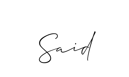 You can use this online signature creator to create a handwritten signature for the name  Said. This is the best online autograph maker.  Said signature style 2 images and pictures png