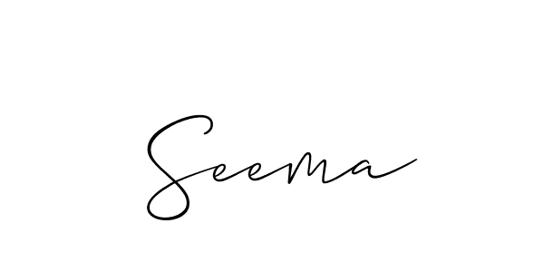 You can use this online signature creator to create a handwritten signature for the name  Seema. This is the best online autograph maker.  Seema signature style 2 images and pictures png