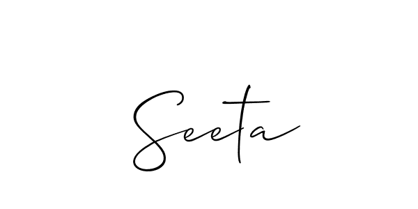 Here are the top 10 professional signature styles for the name  Seeta. These are the best autograph styles you can use for your name.  Seeta signature style 2 images and pictures png