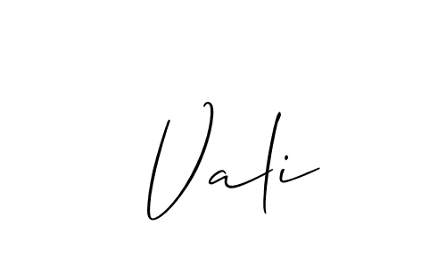 Make a beautiful signature design for name  Vali. Use this online signature maker to create a handwritten signature for free.  Vali signature style 2 images and pictures png
