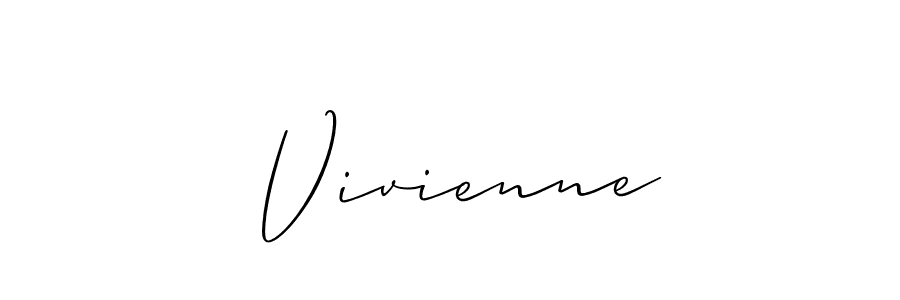 Also You can easily find your signature by using the search form. We will create  Vivienne name handwritten signature images for you free of cost using Allison_Script sign style.  Vivienne signature style 2 images and pictures png