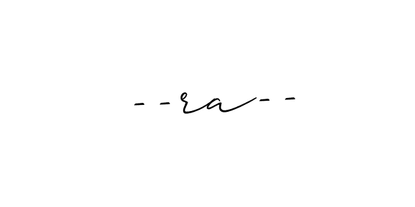 Also You can easily find your signature by using the search form. We will create --ra-- name handwritten signature images for you free of cost using Allison_Script sign style. --ra-- signature style 2 images and pictures png