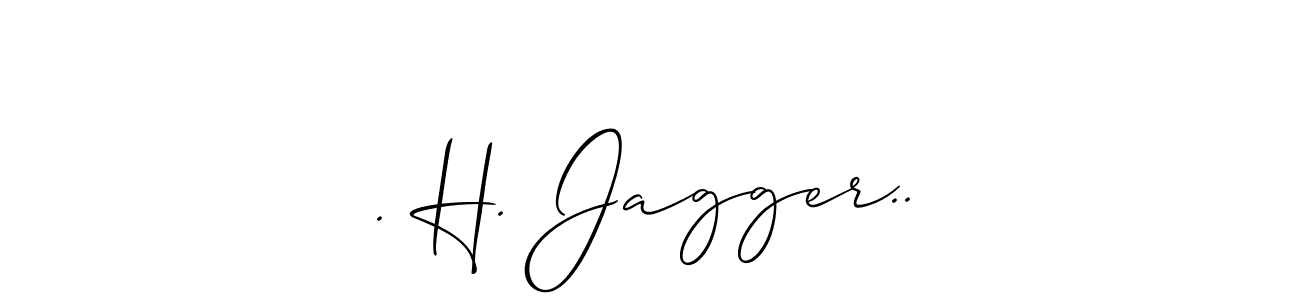 Also You can easily find your signature by using the search form. We will create . H. Jagger.. name handwritten signature images for you free of cost using Allison_Script sign style. . H. Jagger.. signature style 2 images and pictures png