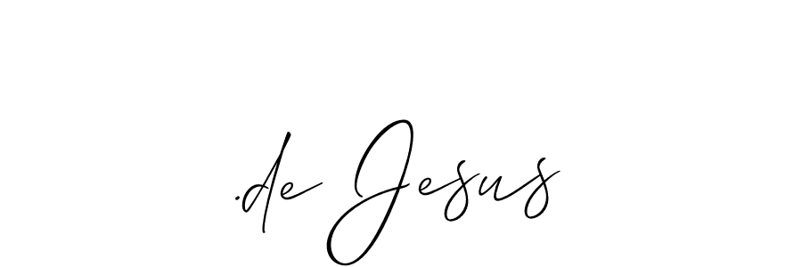 How to make .de Jesus name signature. Use Allison_Script style for creating short signs online. This is the latest handwritten sign. .de Jesus signature style 2 images and pictures png