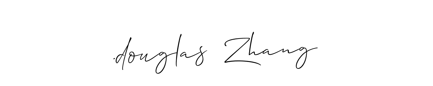 This is the best signature style for the .douglas  Zhang name. Also you like these signature font (Allison_Script). Mix name signature. .douglas  Zhang signature style 2 images and pictures png