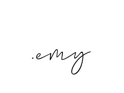 if you are searching for the best signature style for your name .emy. so please give up your signature search. here we have designed multiple signature styles  using Allison_Script. .emy signature style 2 images and pictures png