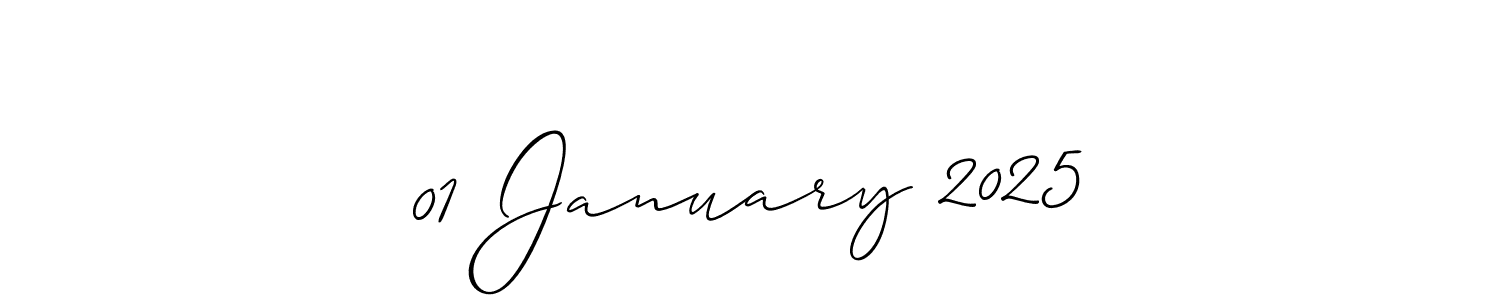 You can use this online signature creator to create a handwritten signature for the name 01 January 2025. This is the best online autograph maker. 01 January 2025 signature style 2 images and pictures png