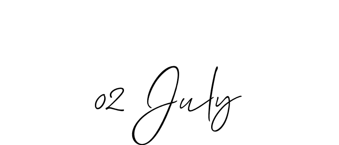 How to Draw 02 July signature style? Allison_Script is a latest design signature styles for name 02 July. 02 July signature style 2 images and pictures png