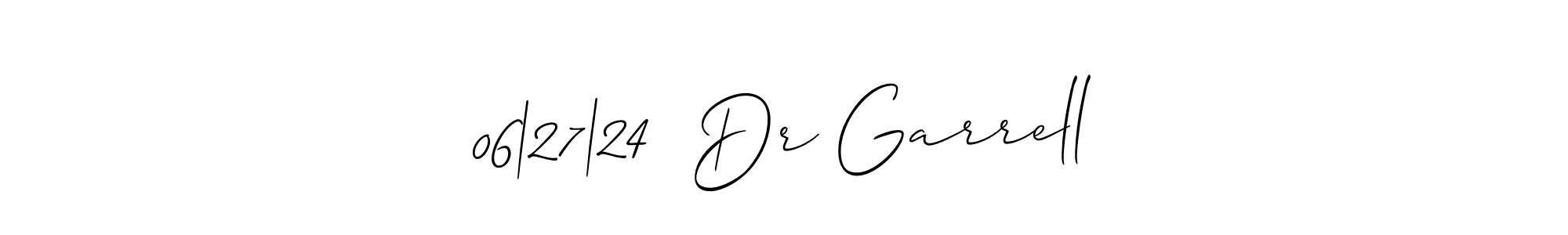 Once you've used our free online signature maker to create your best signature Allison_Script style, it's time to enjoy all of the benefits that 06|27|24  Dr Garrell name signing documents. 06|27|24  Dr Garrell signature style 2 images and pictures png