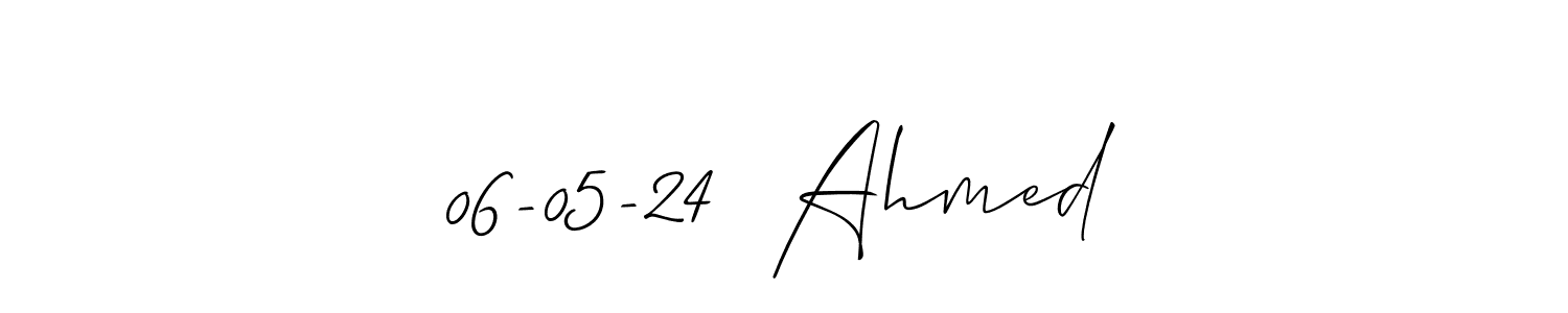 You can use this online signature creator to create a handwritten signature for the name 06-05-24  Ahmed. This is the best online autograph maker. 06-05-24  Ahmed signature style 2 images and pictures png