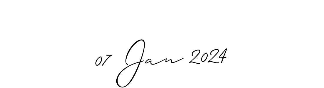 Make a beautiful signature design for name 07 Jan 2024. Use this online signature maker to create a handwritten signature for free. 07 Jan 2024 signature style 2 images and pictures png