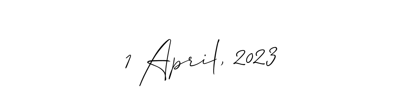 if you are searching for the best signature style for your name 1 April, 2023. so please give up your signature search. here we have designed multiple signature styles  using Allison_Script. 1 April, 2023 signature style 2 images and pictures png