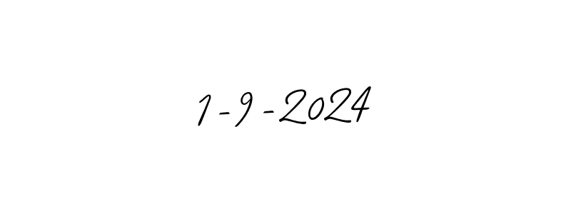 You can use this online signature creator to create a handwritten signature for the name 1-9-2024. This is the best online autograph maker. 1-9-2024 signature style 2 images and pictures png