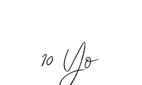 You can use this online signature creator to create a handwritten signature for the name 10 Yo. This is the best online autograph maker. 10 Yo signature style 2 images and pictures png