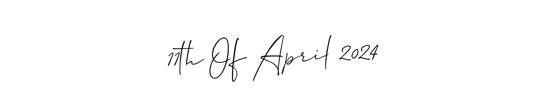 Check out images of Autograph of 11th Of April 2024 name. Actor 11th Of April 2024 Signature Style. Allison_Script is a professional sign style online. 11th Of April 2024 signature style 2 images and pictures png